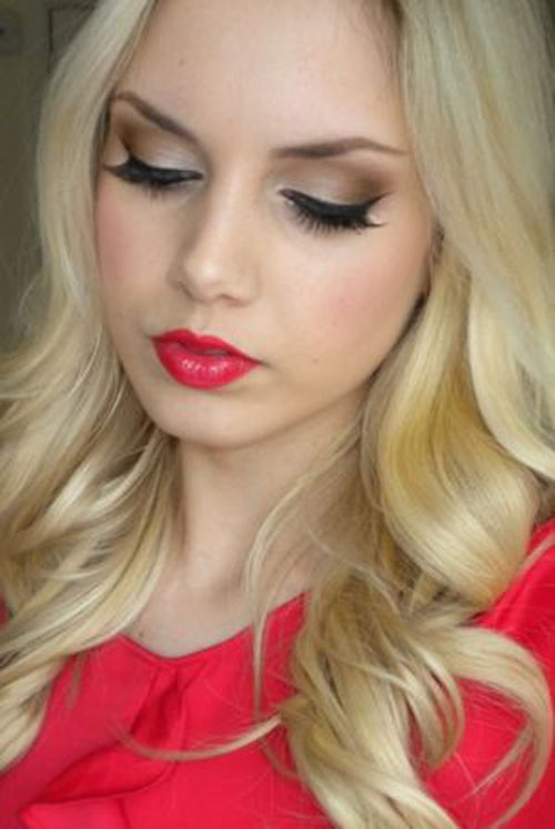 20 Valentine's Day Face Makeup Ideas, Looks & Trends 2016 | Fabulous